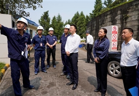 简阳市副市长谢强带队开展国庆节前安全检查